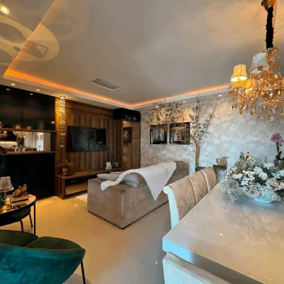 Sala de estar e jantar