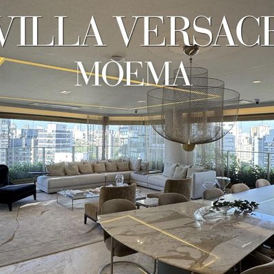 Villa Versace Moema: luxo italiano ao lado do Parque Ibirapuera