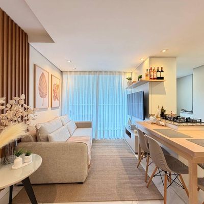 Apartamento mobiliado com 2 suítes e 2 vagas de garagem - Apartamento em Ressacada, Itajaí - à venda - IZA RODRIGUES NEGOCIOS IMOBILIARIOS