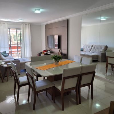 Apartamento à venda no Residencial Solar dos Ipês — 3 quartos com suíte, 185m² de área total - Apartamento em Monte Castelo, Campo Grande - à venda - Elite Negócios Imobiliários