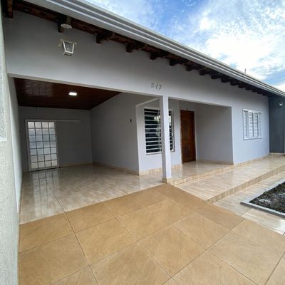 Casa com 3 quartos, Vila Knoll - Mandaguaçu - Casa em Vila Knoll, Mandaguaçu - para locação - BELA CASA - IMOBILIÁRIA E ENGENHARIA