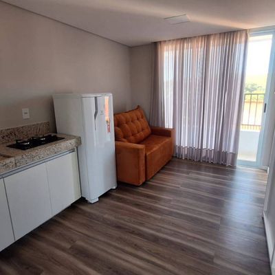 Flat/Loft/Estúdio com 1 quarto, para Locação - Edifício Residencial Bariloche, Vila Santa Cecilia - Lagoa Santa - Flat/Loft/Estúdio em Vila Santa Cecilia, Lagoa Santa - para locação - GRUPONEW IMÓVEIS