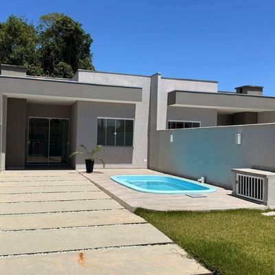 Casa com 3 dormitórios à venda, 80 m² por R$ 490.000,00 - Praia Das Conchas - Itapoá/SC - Casa em Praia das Conchas, Itapoá - à venda - Nossa Praia Imóveis