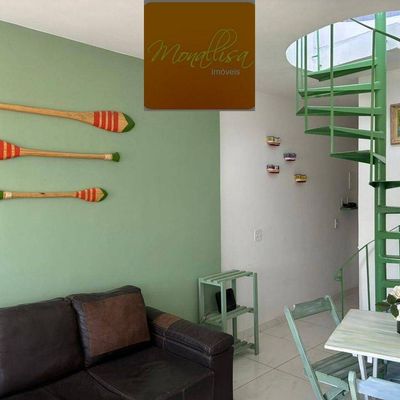 Cobertura com 1 quarto para Locação, Barra da Tijuca - Rio de Janeiro - Cobertura em Barra da Tijuca, Rio de Janeiro - para locação e à venda - Monallisa Imoveis