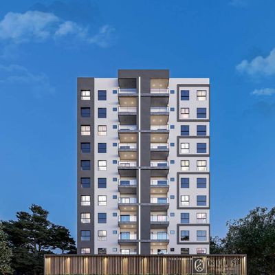 Lançamento! Apto - 1 Suíte + 2 Qts - Sacada c/ Chur - 75 m² - Cordeiros - Itajaí/SC - Apartamento em Cordeiros, Itajaí - à venda - Denis Alexandre Imóveis