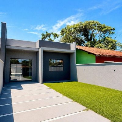Casa com 3 dormitórios à venda, 96 m² por R$ 560.000,00 - Rainha do Mar - Itapoá/SC - Casa em Rainha do Mar, Itapoá - à venda - Nossa Praia Imóveis