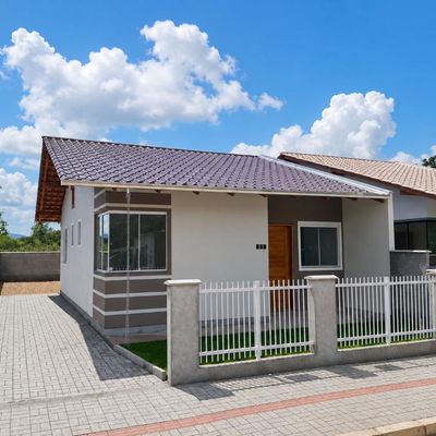 Casa no Bairro Arapongas, Final de Rua - Casa em Arapongas, Indaial - à venda - RUBI INVESTIMENTOS IMOBILIÁRIOS LTDA