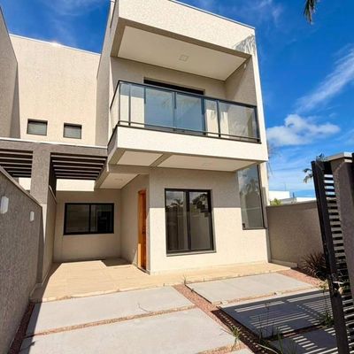 Sobrado com 3 dormitórios à venda, 131 m² por R$ 976.000 - Barra do Saí - Itapoá/SC - Sobrado em Barra do Sai, Itapoá - à venda - Nossa Praia Imóveis