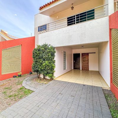Sobrado semimobiliado para locação com 1 suíte + 2 quartos e 2 vagas de garagem, JD. PANCERA - TOLEDO/PR - Sobrado em Jardim Pancera, Toledo - para locação - IMOBILIÁRIA ÓRIMA