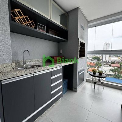 Apto 1 Suíte + 1 - MOBILIADO c/ Sacada no São Judas em Itajaí - VENDA - Apartamento em São Judas, Itajaí - à venda - Biank Imóveis