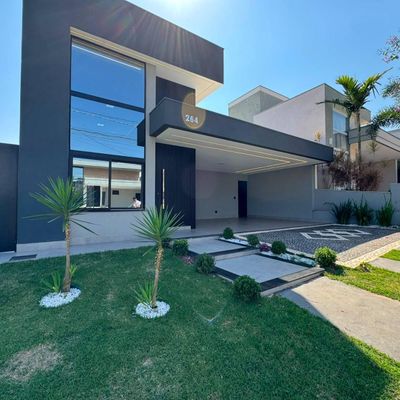 Casa de Condomínio com 3 quartos, Jardim Santa Alice - Santa Bárbara D'Oeste - Casa de Condomínio em Jardim Santa Alice, Santa Bárbara D'Oeste - à venda - Imovibe Imóveis Ltda.