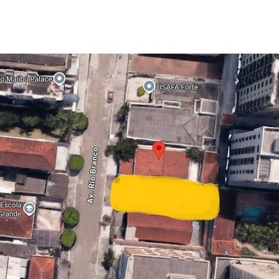 terreno com casa em estado de demolição - Residencial e Comercial em Canto do Forte, Praia Grande - à venda - Daniela Perez Imoveis