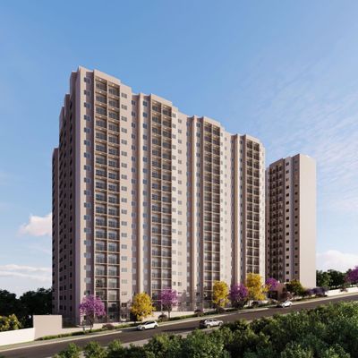 Residencial Duetto São Domingos | Laçamento | 35 metros | 02 dormitórios | com varanda | sem vaga - Apartamento em Jardim Santo Elias, São Paulo - à venda - SEGUNDO IMÓVEL