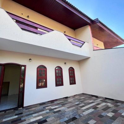 Casa para Alugar com 3 Quartos,144 m², com Garagem- Jardim São Roque - Americana - Casa em Jardim São Roque, Americana - para locação - Imovibe Imóveis Ltda.