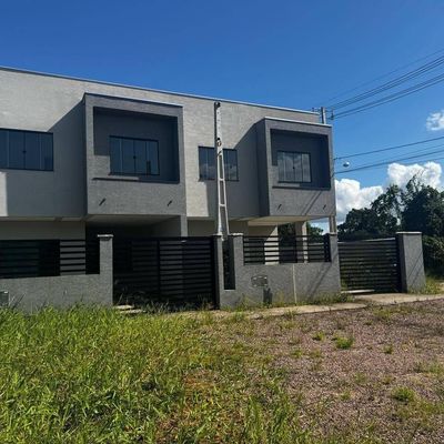 Sobrado com 3 dormitórios à venda, 89 m² por R$ 500.000,00 - Santa Clara - Itapoá/SC - Sobrado em Itapoá - à venda - Nossa Praia Imóveis