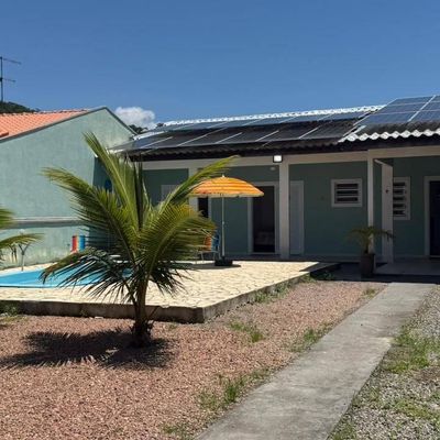 Casa com 2 dormitórios à venda, 86 m² por R$ 550.000,00 - Princesa do Mar - Itapoá/SC - Casa em Princesa do Mar, Itapoá - à venda - Nossa Praia Imóveis
