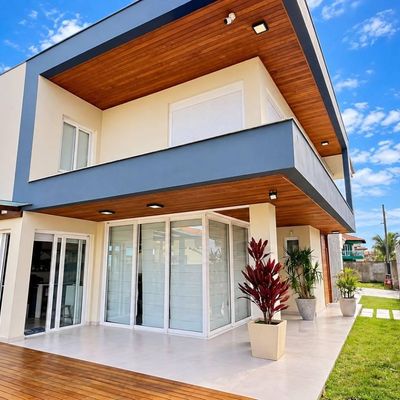 Sobrado de esquina à venda no Balneário Brasília | Itapoá/SC Quadra Mar! - Casa em Brasilia, Itapoá - à venda - Nossa Praia Imóveis