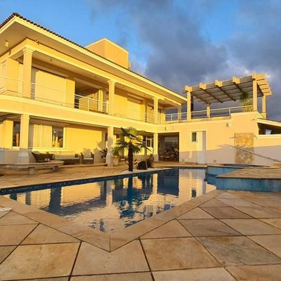 Casa Imobiliada de Alto Padrão na Vila Santista – 720 m² de Terreno, 3 Suítes, Piscina, Hidromassagem e Espaço Gourmet - Casa em Vila Santista, Atibaia - à venda - Di Casa Imóveis Atibaia LTDA