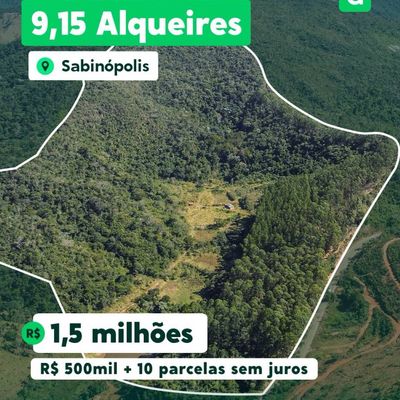 Oportunidade de Terra Rural em Sabinópolis 📍 - Terreno em Sabinópolis - à venda - Gama Imobiliária