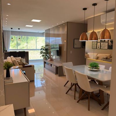 Apartamento mobiliado no vila nova Ref 7061 - Apartamento em Barra do Rio Molha, Jaraguá do Sul - para locação - HAUS IMÓVEIS LTDA