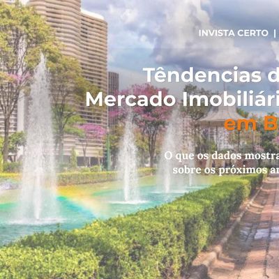 Mercado imobiliário em Belo Horizonte: tendências para os próximos anos