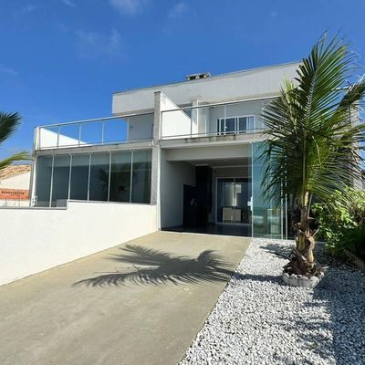 Sobrado Frente Mar com 4 dormitórios à venda, 171 m² por R$ 1.100.000 - Brasília - Itapoá/SC - Sobrado em Brasilia, Itapoá - à venda - Nossa Praia Imóveis
