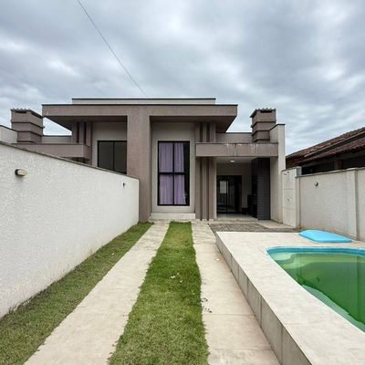 Casa com 3 dormitórios à venda, 91 m² por R$ 589.000,00 - Volta Ao Mundo I - Itapoá/SC - Casa em Volta ao Mundo I, Itapoá - à venda - Nossa Praia Imóveis