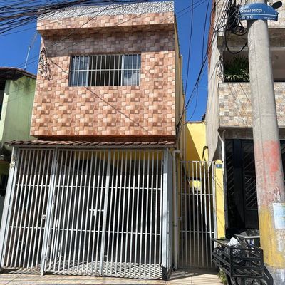 fachada de casa moderna tijolada