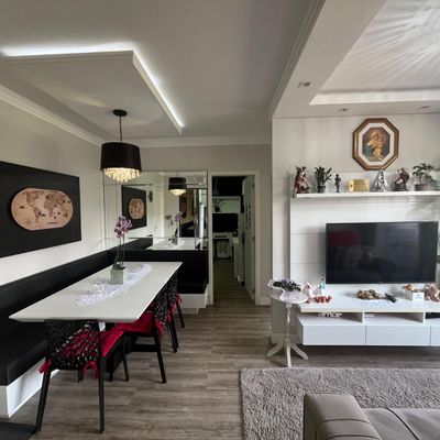 Apertamento Mobiliado - Bairro Taboão, Rio do Sul - Apartamento em Taboão, Rio do Sul - à venda - Macchio Engenharia e negócios imobiliários