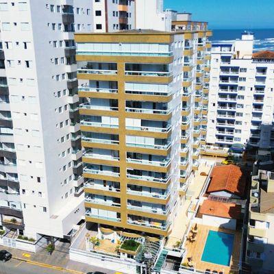 Apartamento com 1 quarto, Ocian - Praia Grande - Apartamento em Ocian, Praia Grande - à venda - Apê & Casa imóveis ltda me