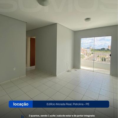 Edifício Morada Real -Jatobá - Apartamento em Jatobá, Petrolina - para locação - SOMOS INVESTIMENTOS IMOBILIARIOS LTDA