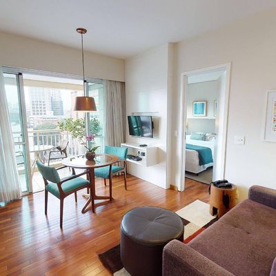 Flat disponível para venda no Estanconfor Villa Paulista, com 38m², com 1 quarto e 1 vaga - Flat em Bela Vista, São Paulo - à venda - Prime Flats Negócios Imobiliários