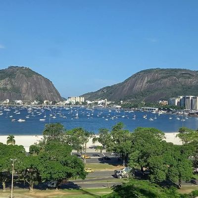RARIDADE na Praia de Botafogo | 190m² com Salão em 2 Ambientes e Vista Livre para a Enseada - Apartamento em Botafogo, Rio de Janeiro - para locação - MIGUEZ IMOBILIÁRIA