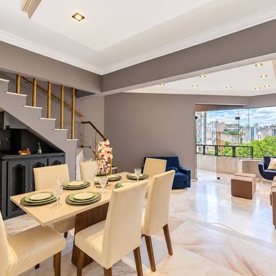 Cobertura com 5 quartos à Venda, Cruzeiro - Belo Horizonte - Cobertura em Cruzeiro, Belo Horizonte - à venda - Silvio Ximenes Imobiliária