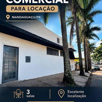 ESPAÇO COMERCIAL - Comercial em Centro Sul, Mandaguaçu - para locação - Rafael Ortega Imóveis