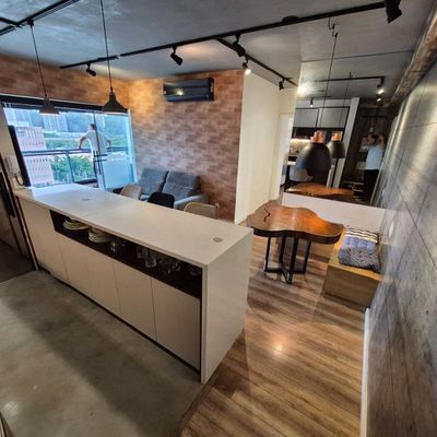 Lindo Apto na Chácara Santo Antônio – 2 Vagas, Andar Alto e Vista Incrível! - Apartamento em Chácara Santo Antônio (Zona Sul), São Paulo - à venda - Um Imóvel