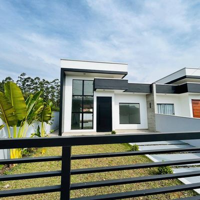 Geminada - Casa Geminada em Valada São Paulo, Rio do Sul - à venda - IMOBILIARIA ALTO VALE LTDA