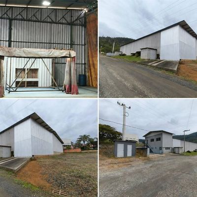 Galpão pronto pra trabalhar a venda - Galpão em Taboão, Rio do Sul - à venda - IMOBILIARIA ALTO VALE LTDA