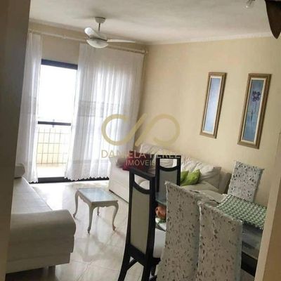 Apartamento Padrão Quadra Mar - Caiçara- Praia Grande - Apartamento em Caiçara, Praia Grande - para locação - Daniela Perez Imoveis