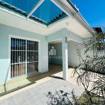 Casa com Piscina para 06 pessoas á 250m da Praia! - Casa Geminada em Cambiju, Itapoá - para temporada - Imobiliaria Patricia Claudino