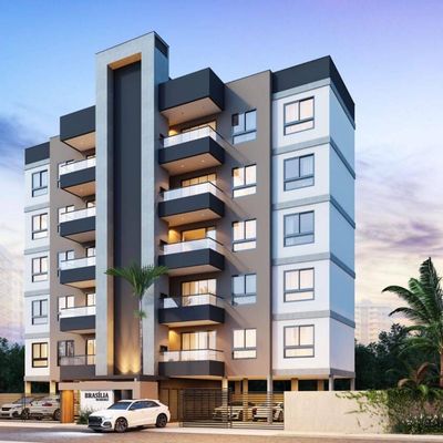 Apartamento com 2 dormitórios à venda, 65 m² por R$ 593.000,00 - Brasília - Itapoá/SC - Apartamento em Brasilia, Itapoá - à venda - Nossa Praia Imóveis