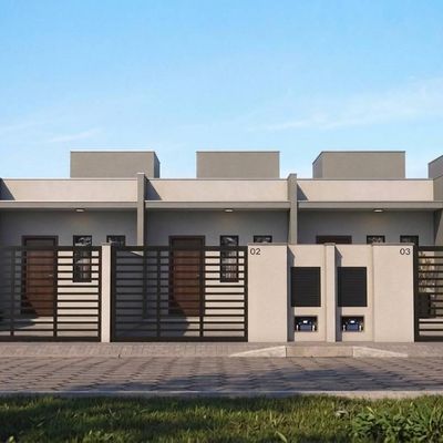 Casa Geminada - Meia Praia - Navegantes - Casa Geminada em Meia Praia, Navegantes - à venda - Biank Imóveis