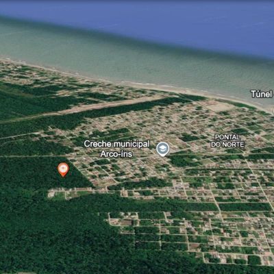 Terreno à venda, 384 m² por R$ 90.000,00 - Balneário Vitória - Itapoá/SC - Lote/Terreno em Itapoá - à venda - Nossa Praia Imóveis
