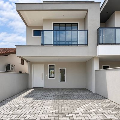 Casa Geminada com 3 quartos, São Luís - Jaraguá do Sul - Casa Geminada em São Luís, Jaraguá do Sul - à venda - MAVIC IMÓVEIS