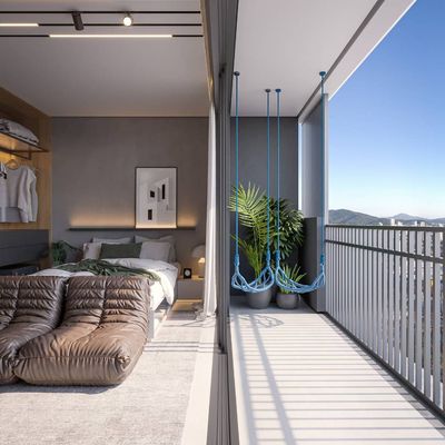 Flat - Entrega em 2026 - com 1 dormitório - 34m² - Centro de Itajái - SC - Flat/Loft/Estúdio em Centro, Itajaí - à venda - Proposta Imobiliária