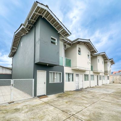 Casa com 02 suítes para locação - Pontal Santa Marina, Caraguatatuba/SP - Sobrado de Condomínio em Pontal de Santa Marina, Caraguatatuba - para locação - Extensão Imobiliária