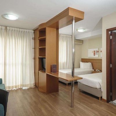 Flat Disponível para Venda no Hotel The Premium, com 37M², 1 Dormitório e 1 Vaga de Garagem - Flat em Centro, Osasco - à venda - Prime Flats Negócios Imobiliários