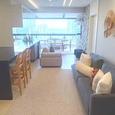 Apartamento 3 quartos, 121m², Aparecida (Santos): Lazer completo e vista panorâmica - Apartamento em Aparecida, Santos - à venda - Aliança Imóveis Gonzaga LTDA