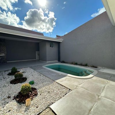 casa com piscina no gralha azul
