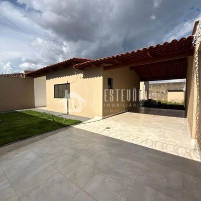Casa Sozinha no Lote Após Vila Brasilia - Casa em Jardim Bonança, Aparecida de Goiânia - à venda - ESTEVÃO IMOBILIÁRIA LTDA